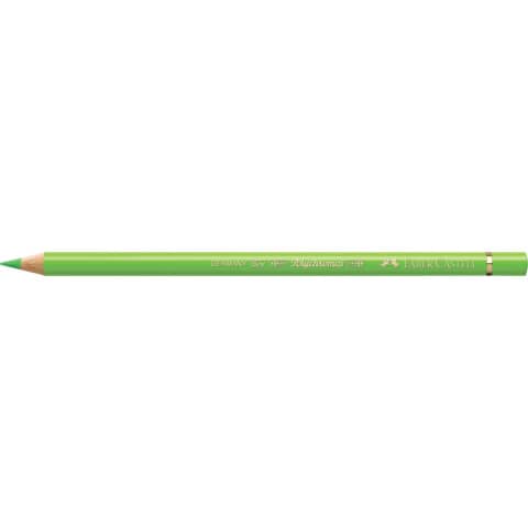 Matite colorate permanenti Faber Castell Polychromos mina 3,8 mm conf. 6 pezzi - verde chiaro - 110171